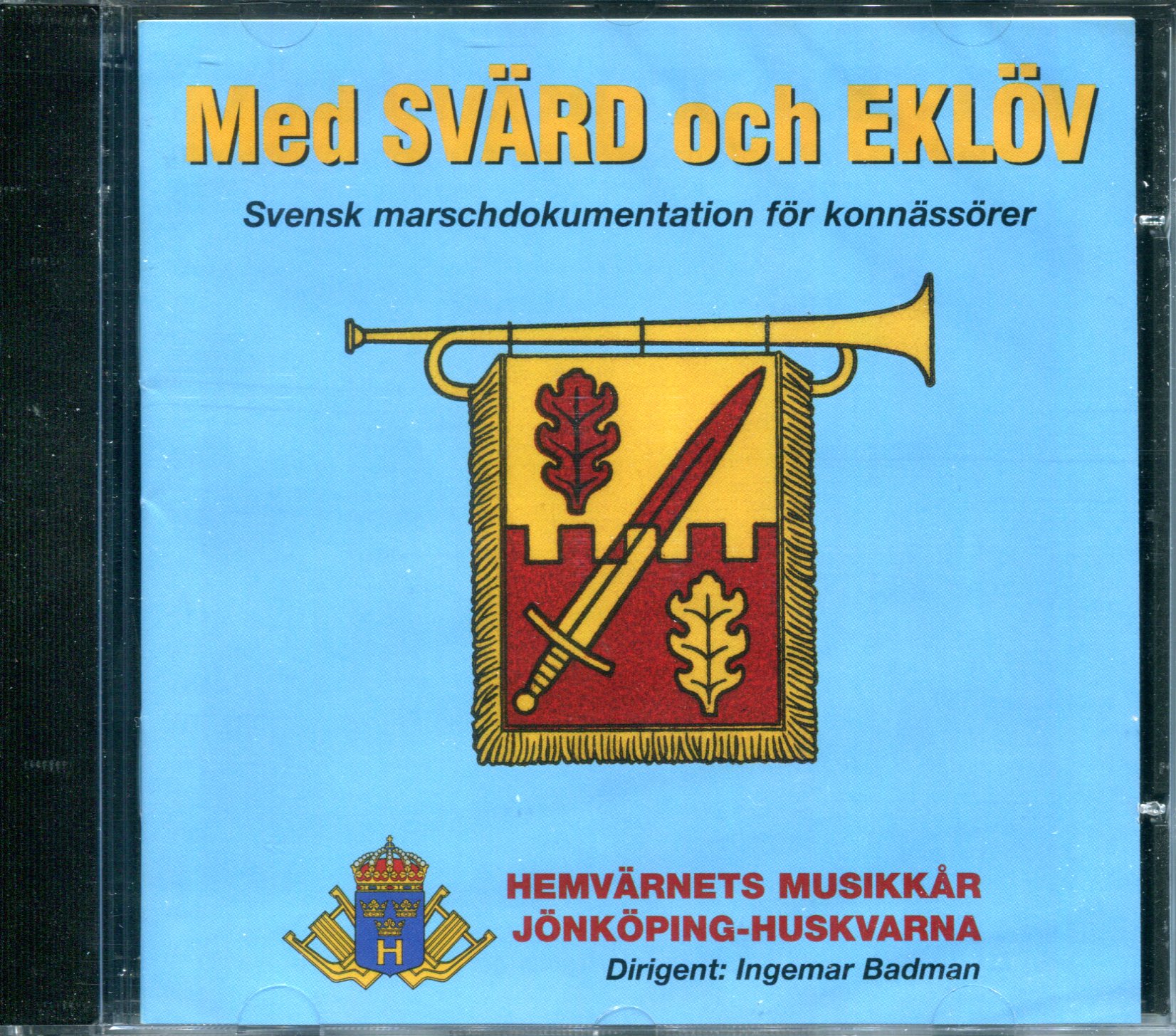 CD-omslag för skiva med HvMk Jönköping-Huskvarna